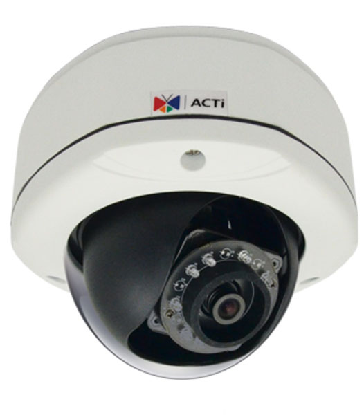 ACTi E73 - Kamery IP kopułkowe ACTi E73 - Kopułkowe kamery IP